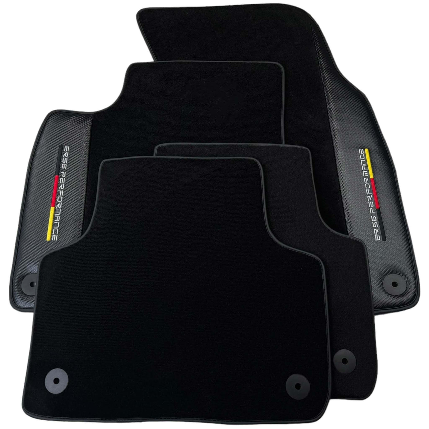 Black Floor Mats for Audi Q8 e-tron Sportback (2023-2025) | ER56 Performance - AutoWin