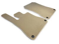 Beige Floor Mats For Mercedes-Benz SLK R170 (2000-2004) - AutoWin
