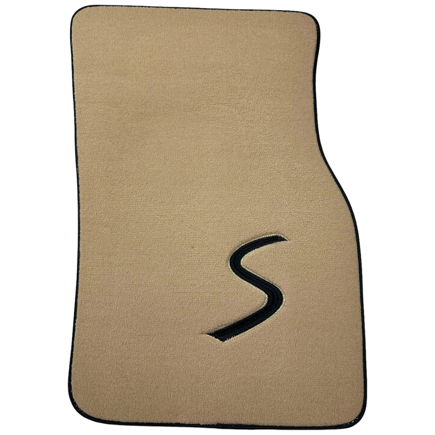 Beige Floor Mats for Mini Cabrio F57 Convertible (2016-2023) - AutoWin