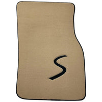 Beige Floor Mats for Mini Clubman F54 (2019-2023) - AutoWin