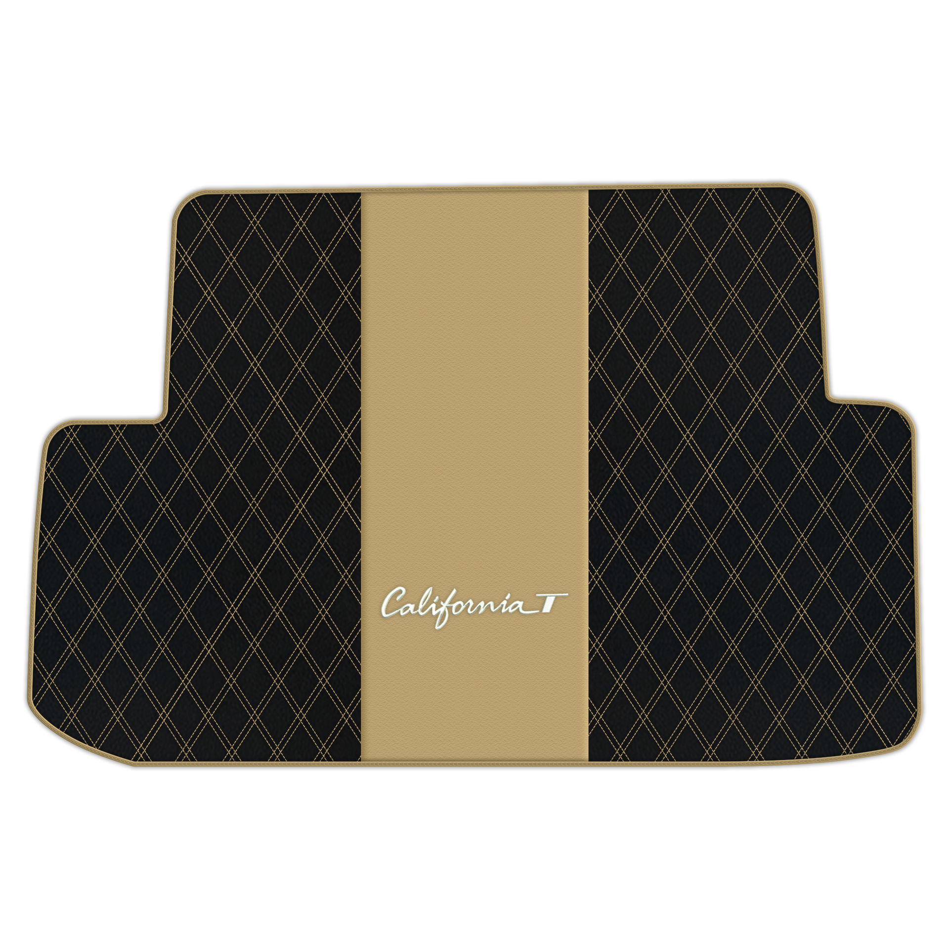 Anpassbare symmetrische Fußmatten mit Sechseckmuster für den Ferrari California T 2015–2018 - AutoWin