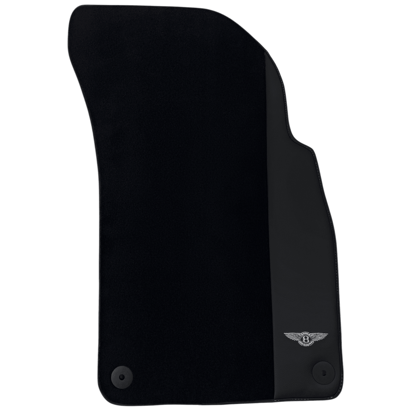 Black Floor Mats for Bentley Bentayga (2015-2023) with Leather