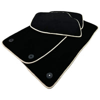 Black Floor Mats For Bentley Continental GTC Convertible (2018–2023) - AutoWin