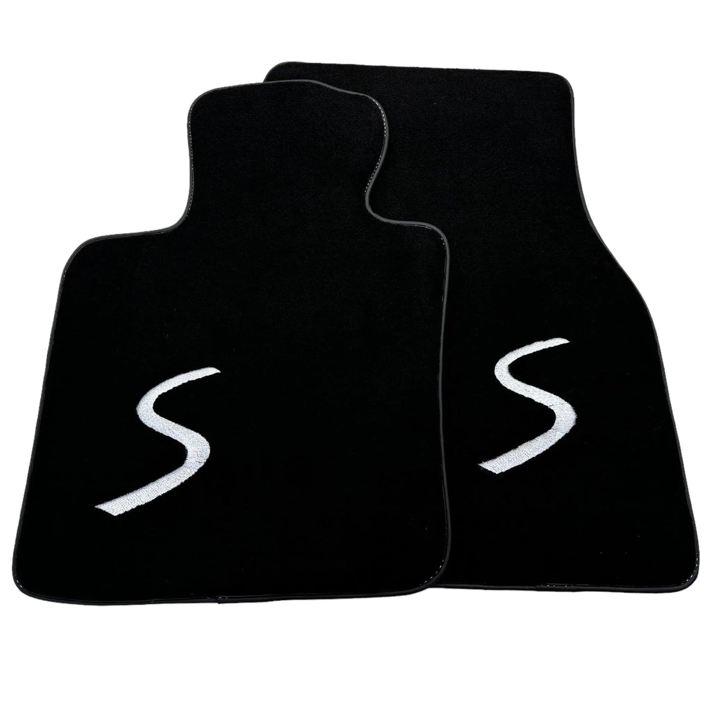 Black Floor Mats for Mini Cabrio F57 Convertible (2016-2023) - AutoWin