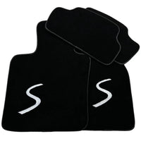 Black Floor Mats for Mini Cabrio R52 Convertible (2004-2009) - AutoWin
