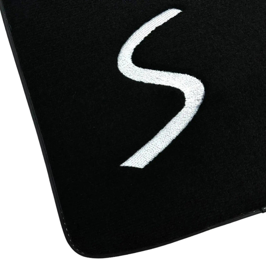 Black Floor Mats for Mini Cabrio R52 Convertible (2004-2009) - AutoWin