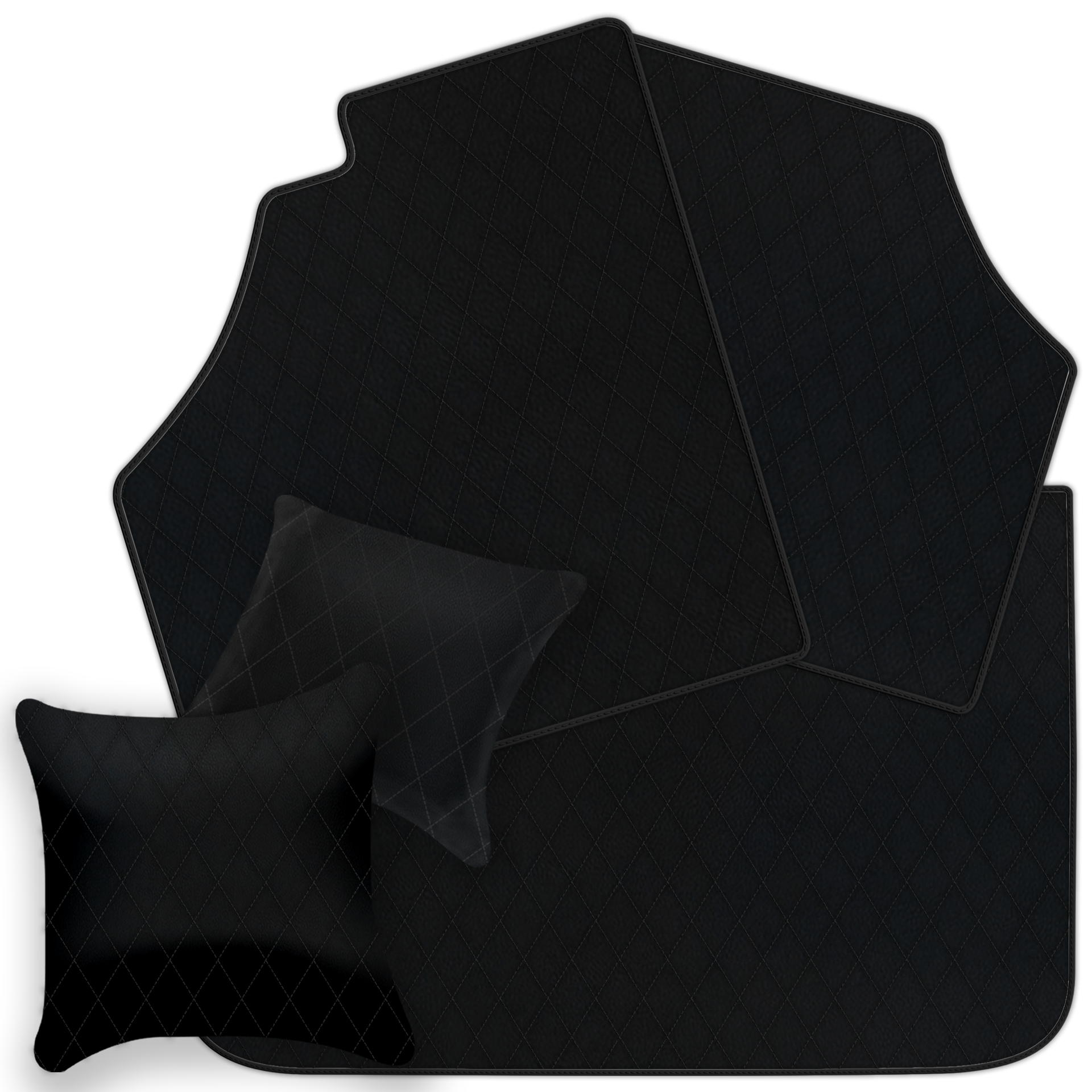 Customizable Leather Floor Mats A1 Edition for Ferrari Enzo (2002-2004) - AutoWin