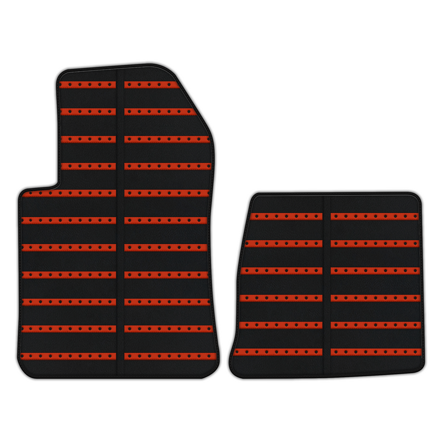 Premium Leather Daytona Floor Mats for Ferrari 575M (2002-2006)