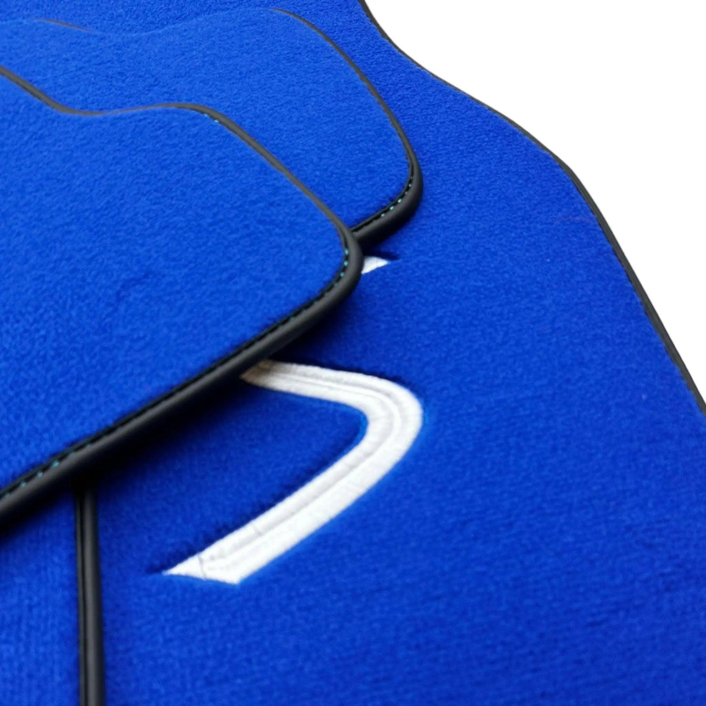 Blue Floor Mats for Mini Cabrio R56 Convertible (2009-2016) - AutoWin