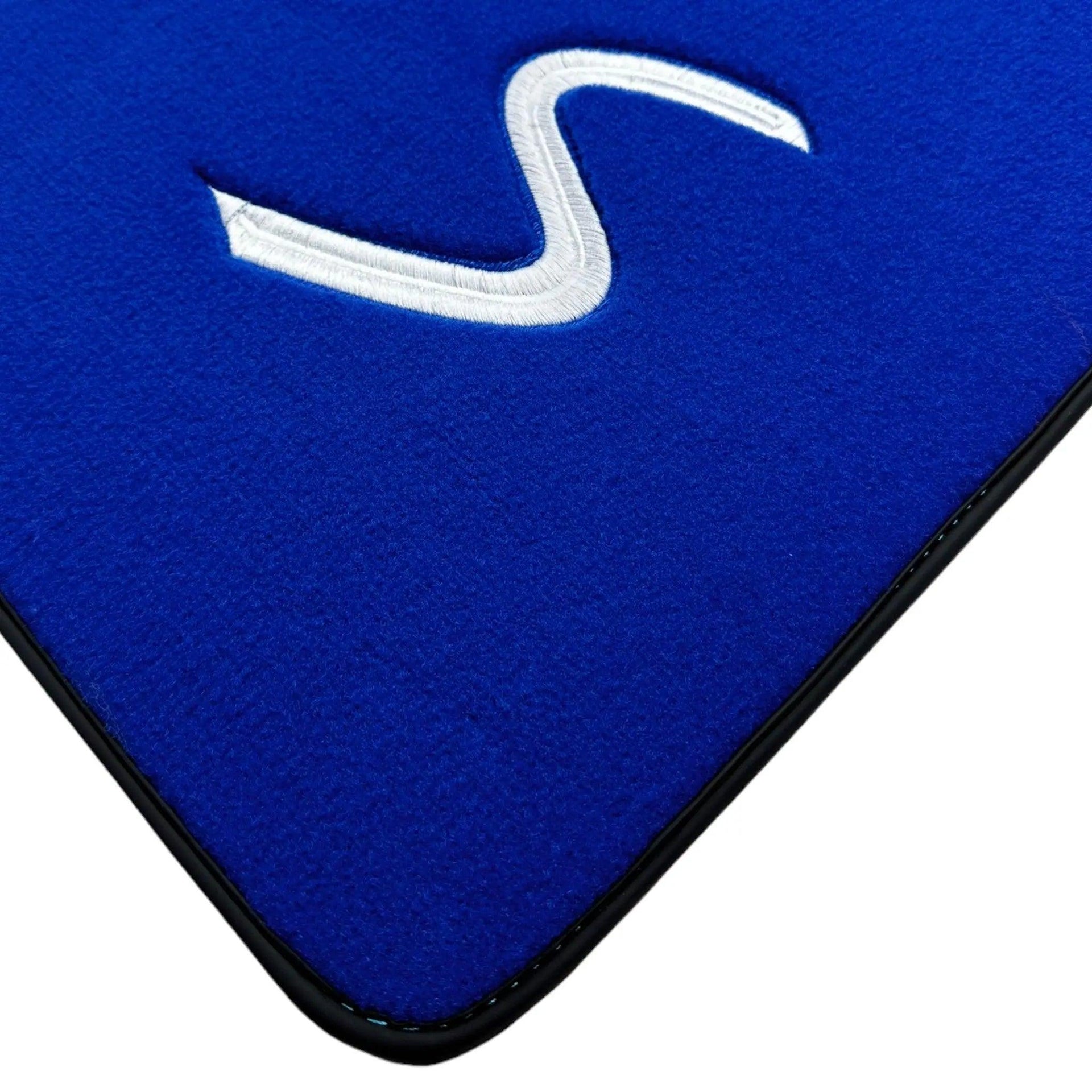 Blue Floor Mats for Mini Clubman R55 (2007-2015) - AutoWin