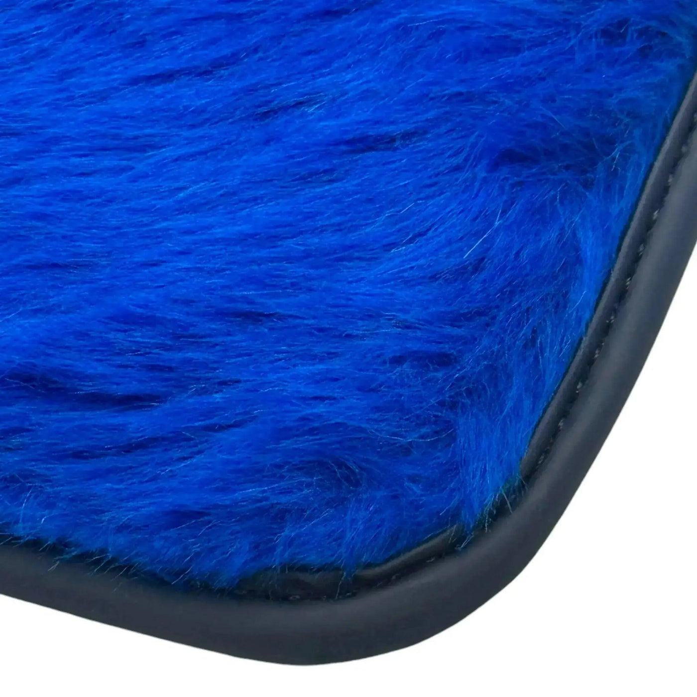 Blue Sheepskin Floor Mats for Rolls-Royce Ghost Series II (2021-2024) - AutoWin