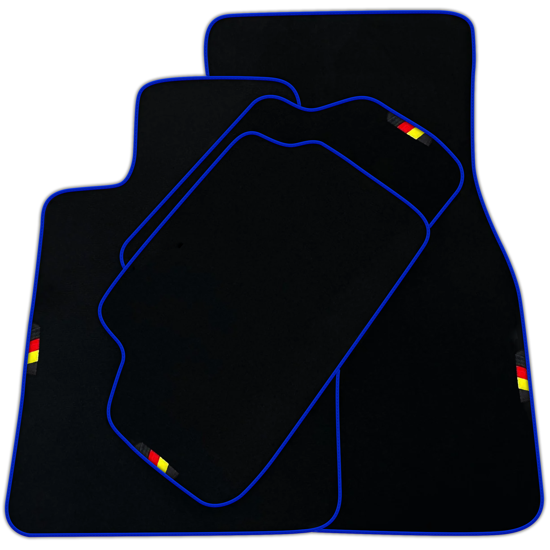 Black Floor Mats For BMW 5 Series E60 Germany Edition | Various Trim Colors