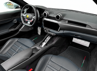 Carbon Fiber Leather Floor Mats For Ferrari Portofino (2018-2023)