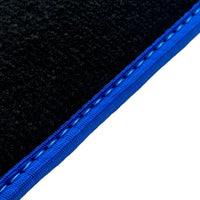Floor Mats for Ferrari Purosangue with Blue Trim | Italian Edition - AutoWin