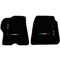 Black Floor Mats For Ferrari GTC4 Lusso (2016-2023) Italian Edition - AutoWin