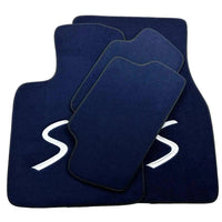Dark Blue Floor Mats for Mini Countryman R60 (2010-2017) - AutoWin