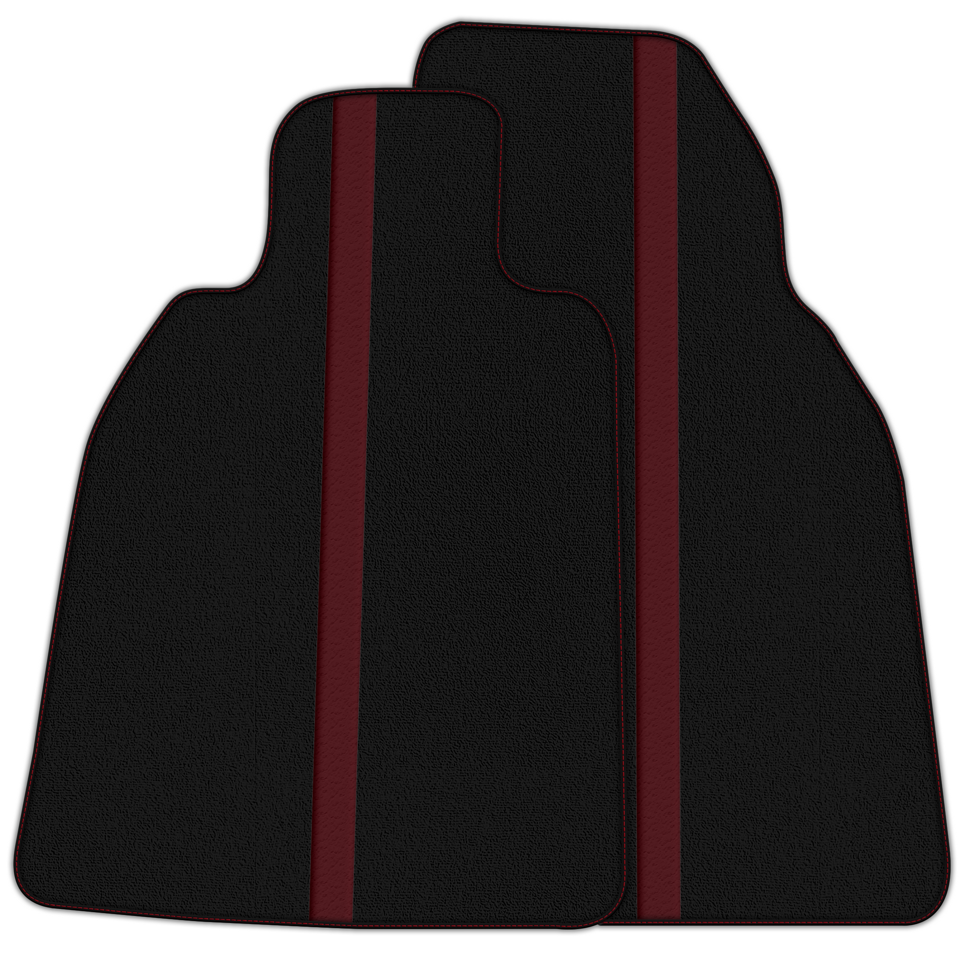 Premium Porsche 981 Cayman Floor Mats | Leather Trimmed & Stylish