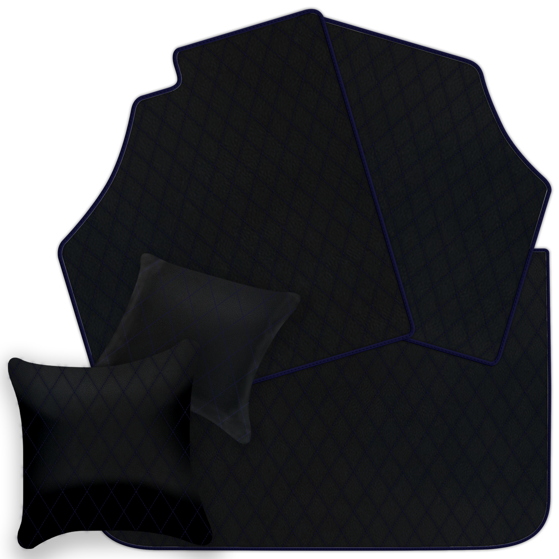 Customizable Leather Floor Mats A1 Edition for Ferrari Enzo (2002-2004) - AutoWin