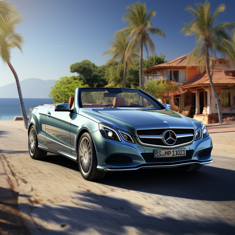 Eleve su Mercedes-Benz Clase E A207 Convertible (2010-2013) con los tapetes premium de Autowin