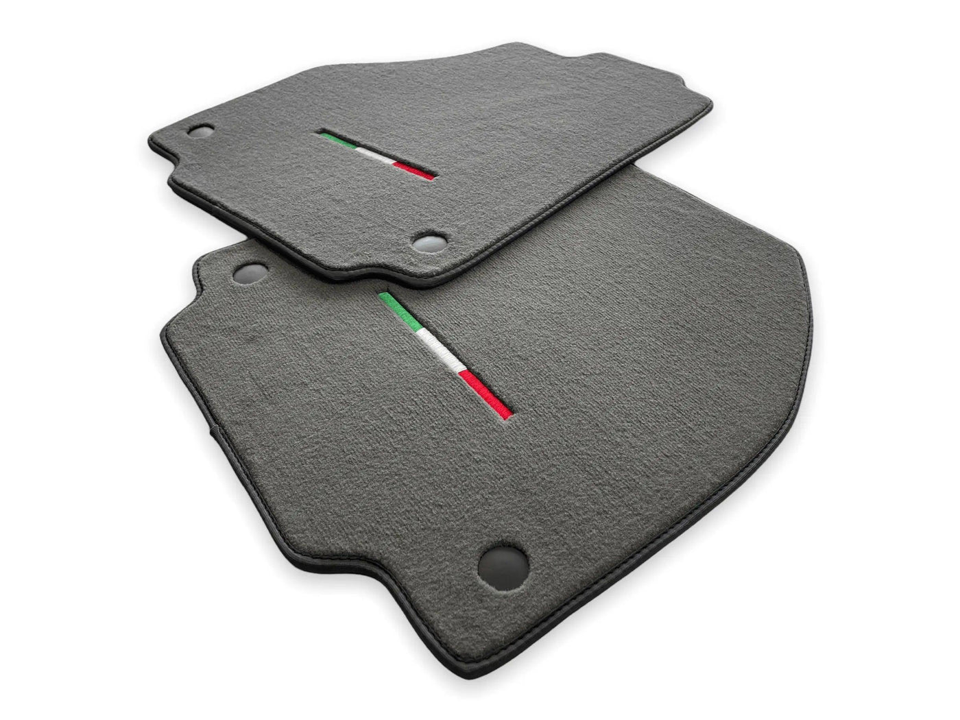 Floor Mats For Ferrari 458 Italia 2009-2015 Gray Autowin Brand Italian Edition - AutoWin