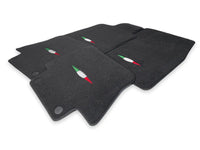 Floor Mats For Maserati GranCabrio MC (2013-2019) Black IT Edition - AutoWin