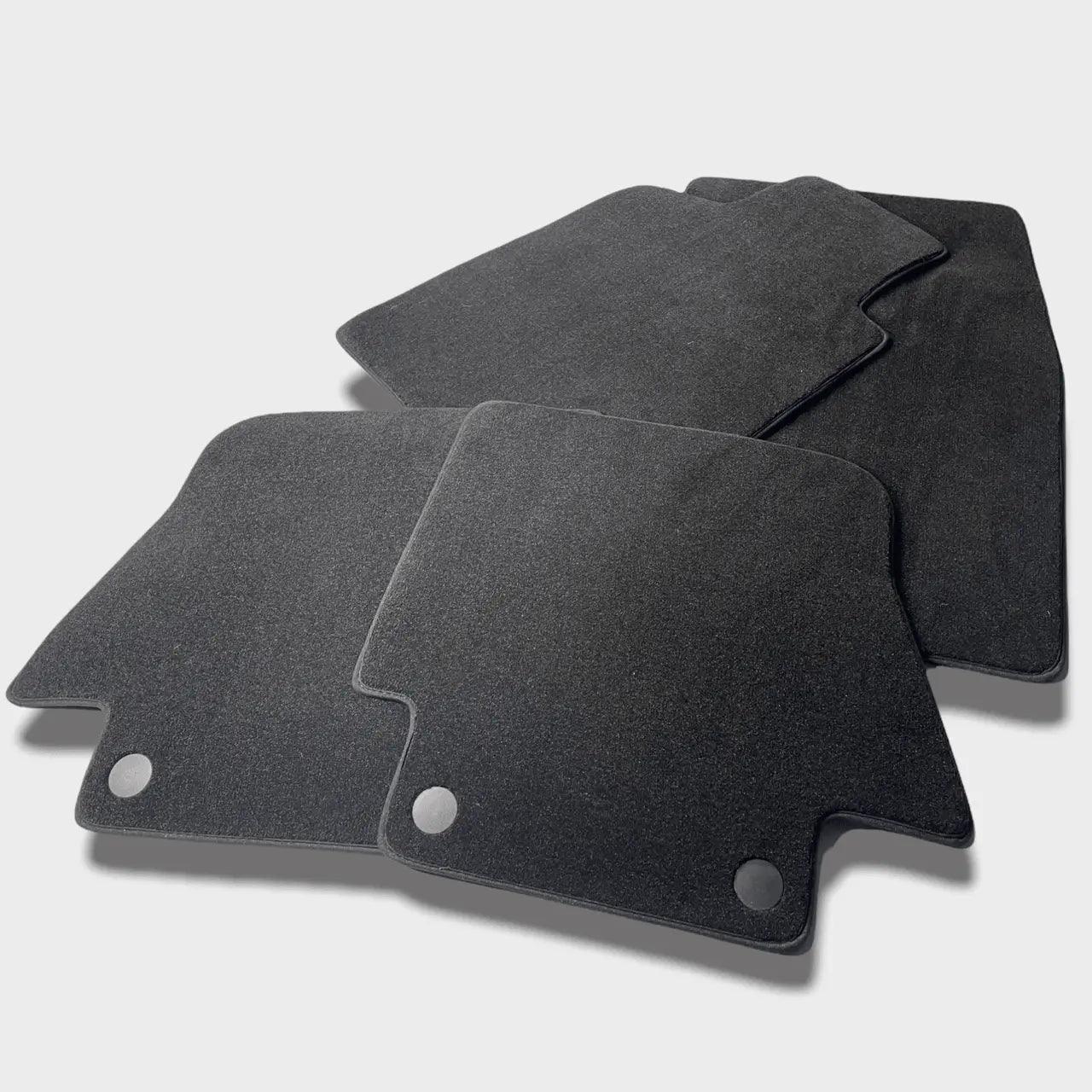 Floor Mats For Maserati GranCabrio Sport (2011-2019) Black - AutoWin