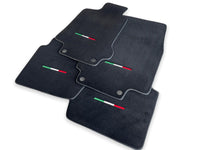 Floor Mats For Maserati GranTurismo S (2008-2012) Black IT Edition - AutoWin