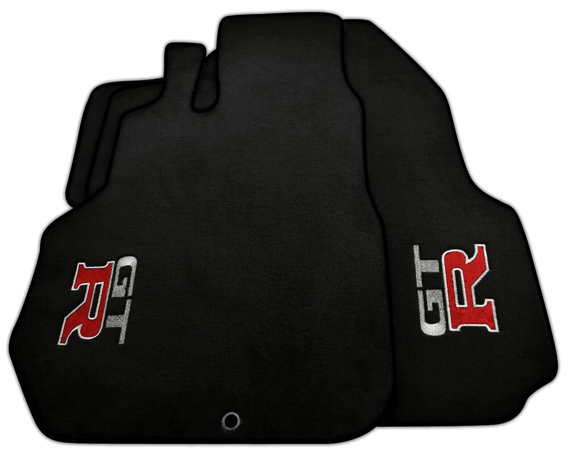 Floor Mats for Nissan GT-R Tailored Black Carpets Set With GTR Emblem | Various Trim Colors