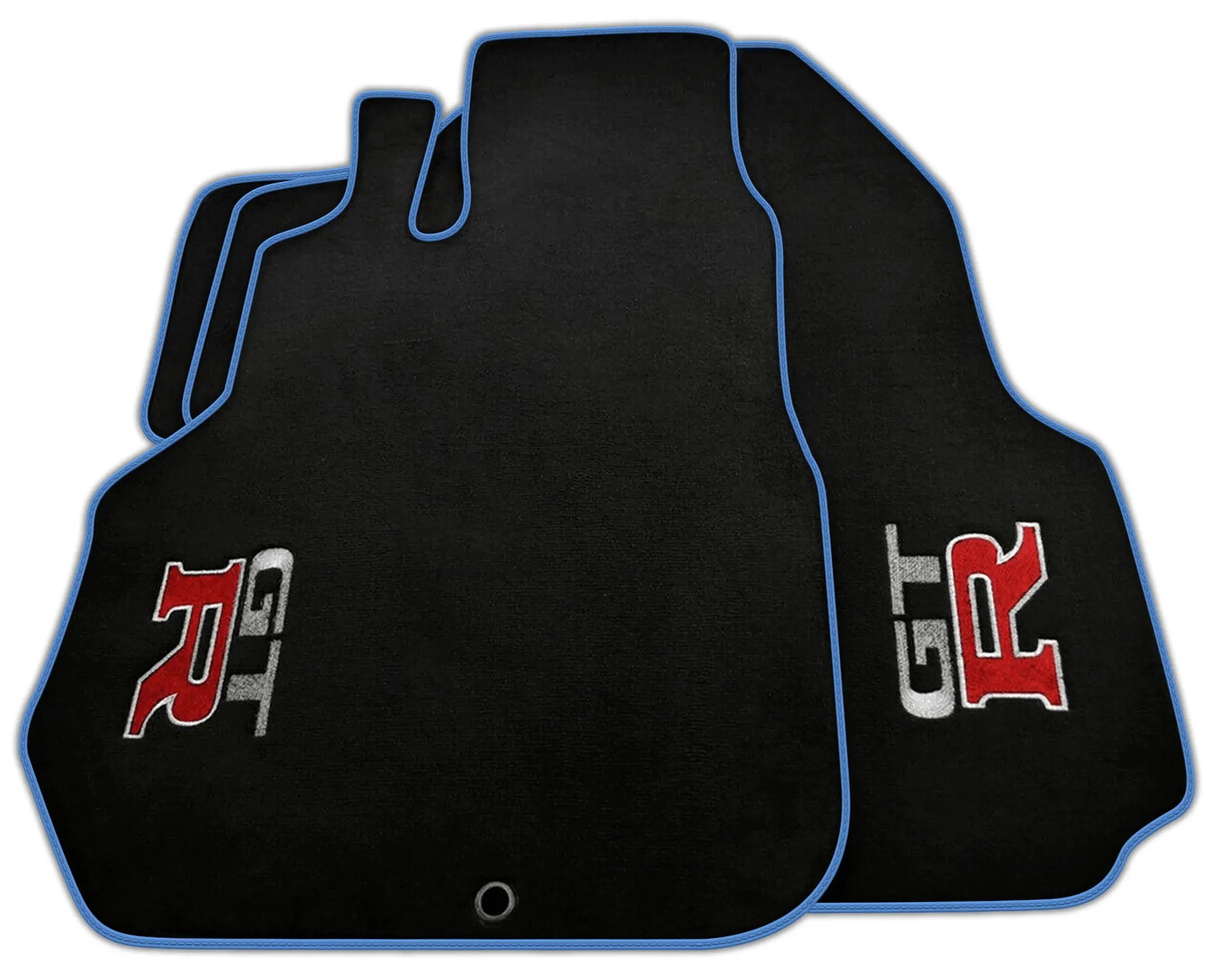 Floor Mats for Nissan GT-R Tailored Black Carpets Set With GTR Emblem | Various Trim Colors