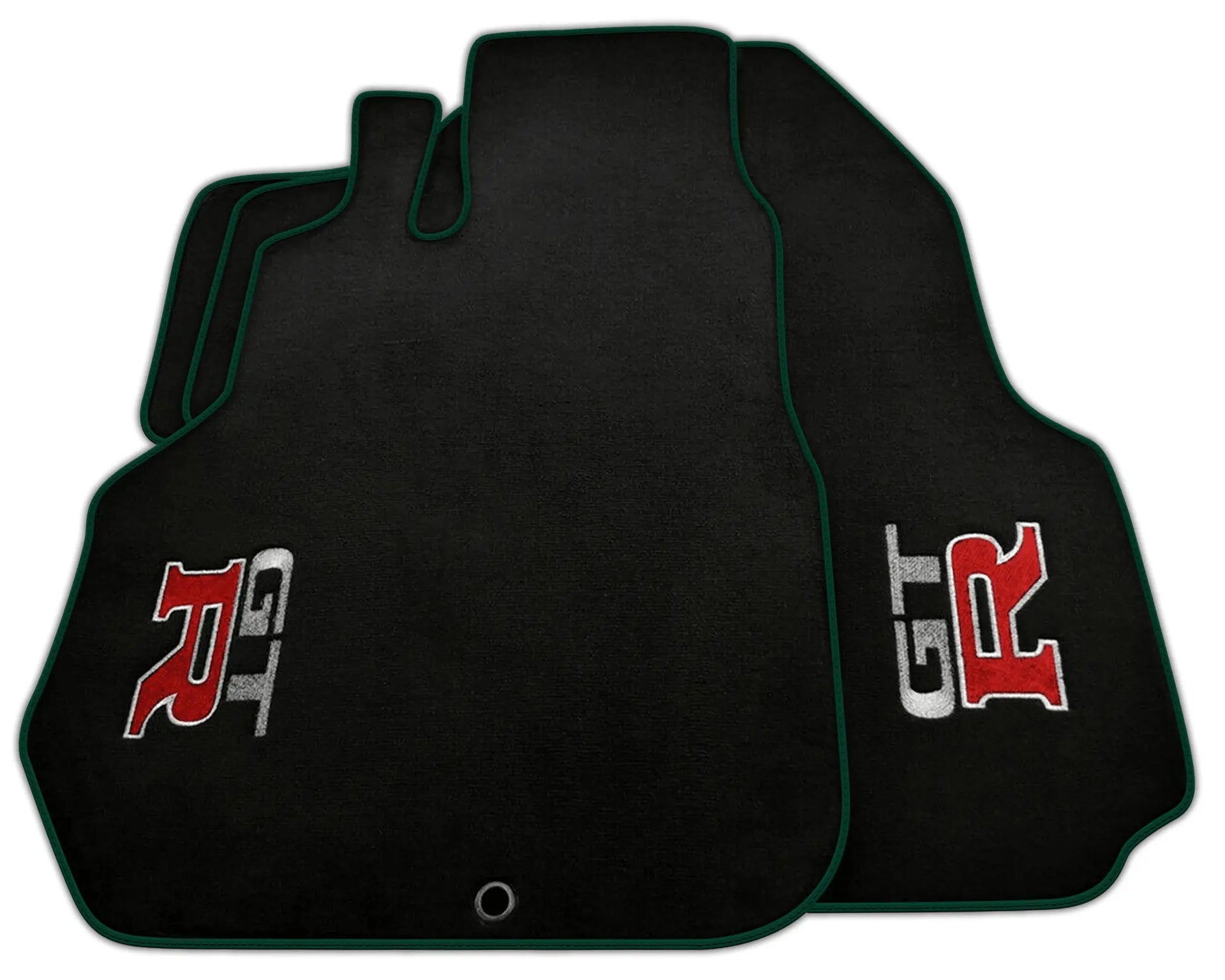 Floor Mats for Nissan GT-R Tailored Black Carpets Set With GTR Emblem | Various Trim Colors