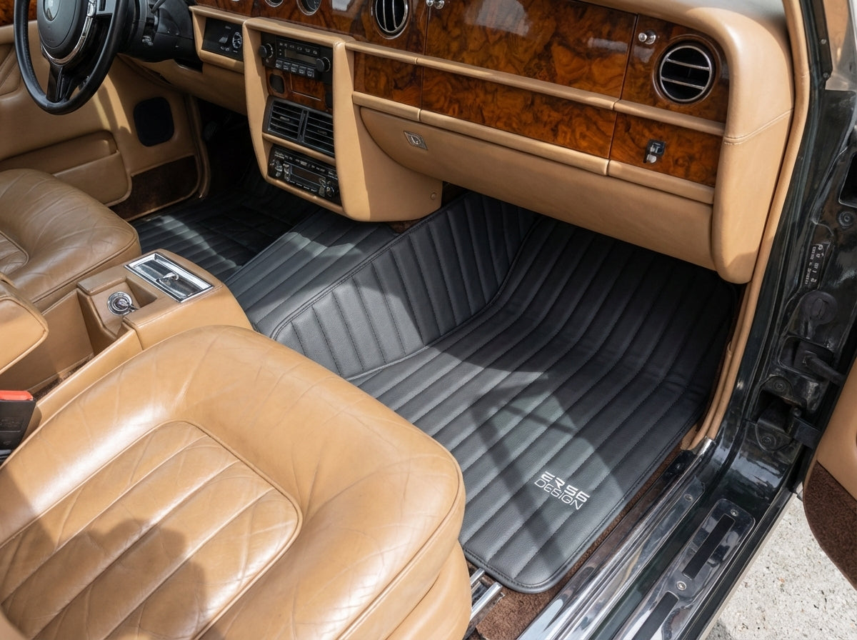 Floor Mats For Rolls Royce Wraith 2013-2023 Leather ER56 Design