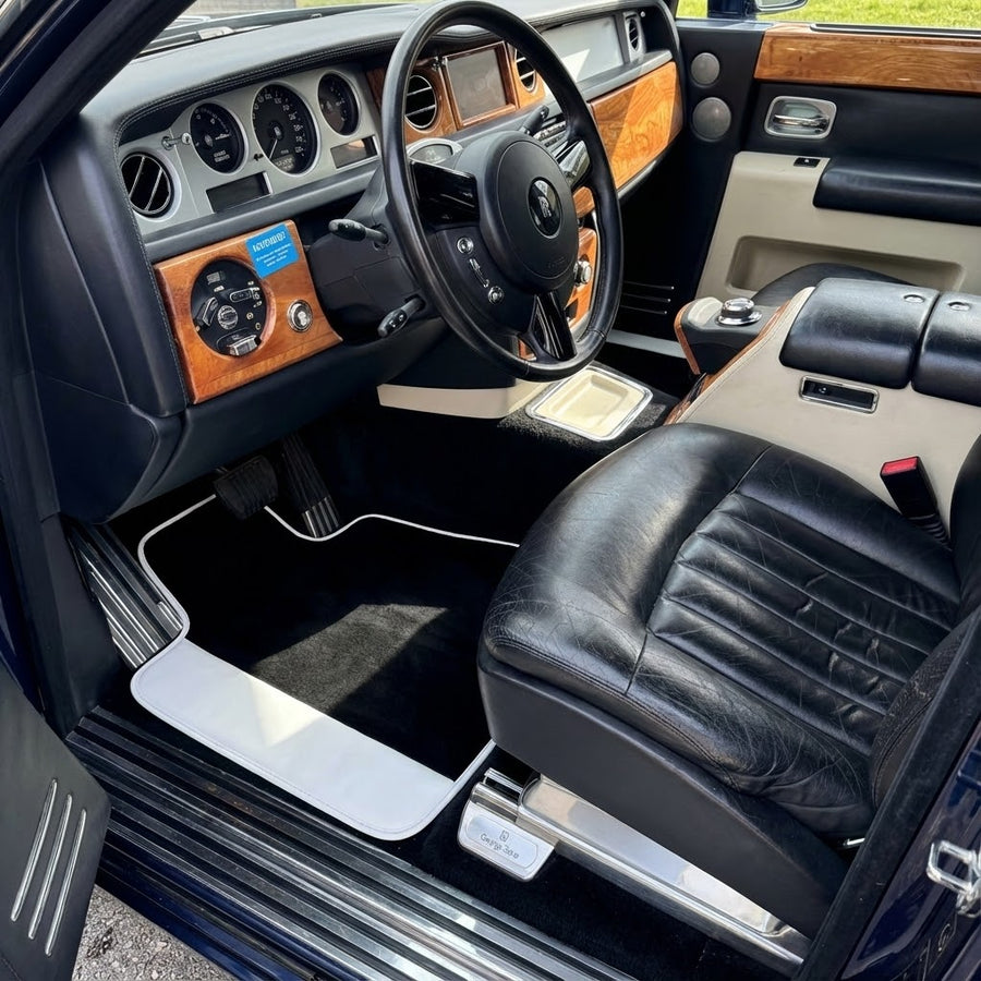 Alfombrillas de coche negras para Rolls Royce Phantom VIII