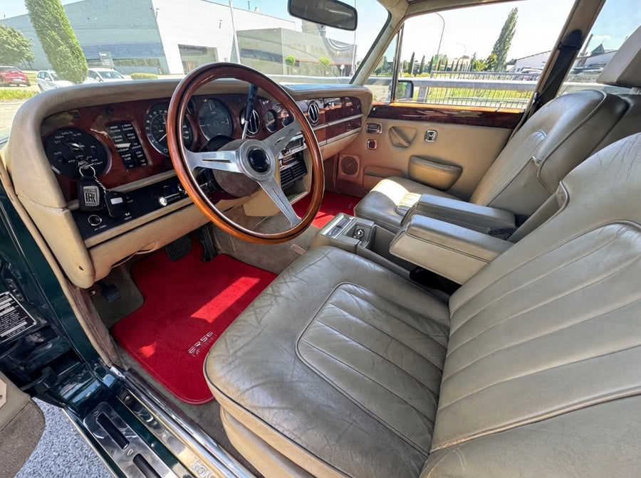 Alfombrillas para Rolls Royce Wraith 2013–2023 Rojas Diseño Er56
