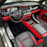 Tapis de voiture noirs pour Rolls Royce Dawn (2016-2023)