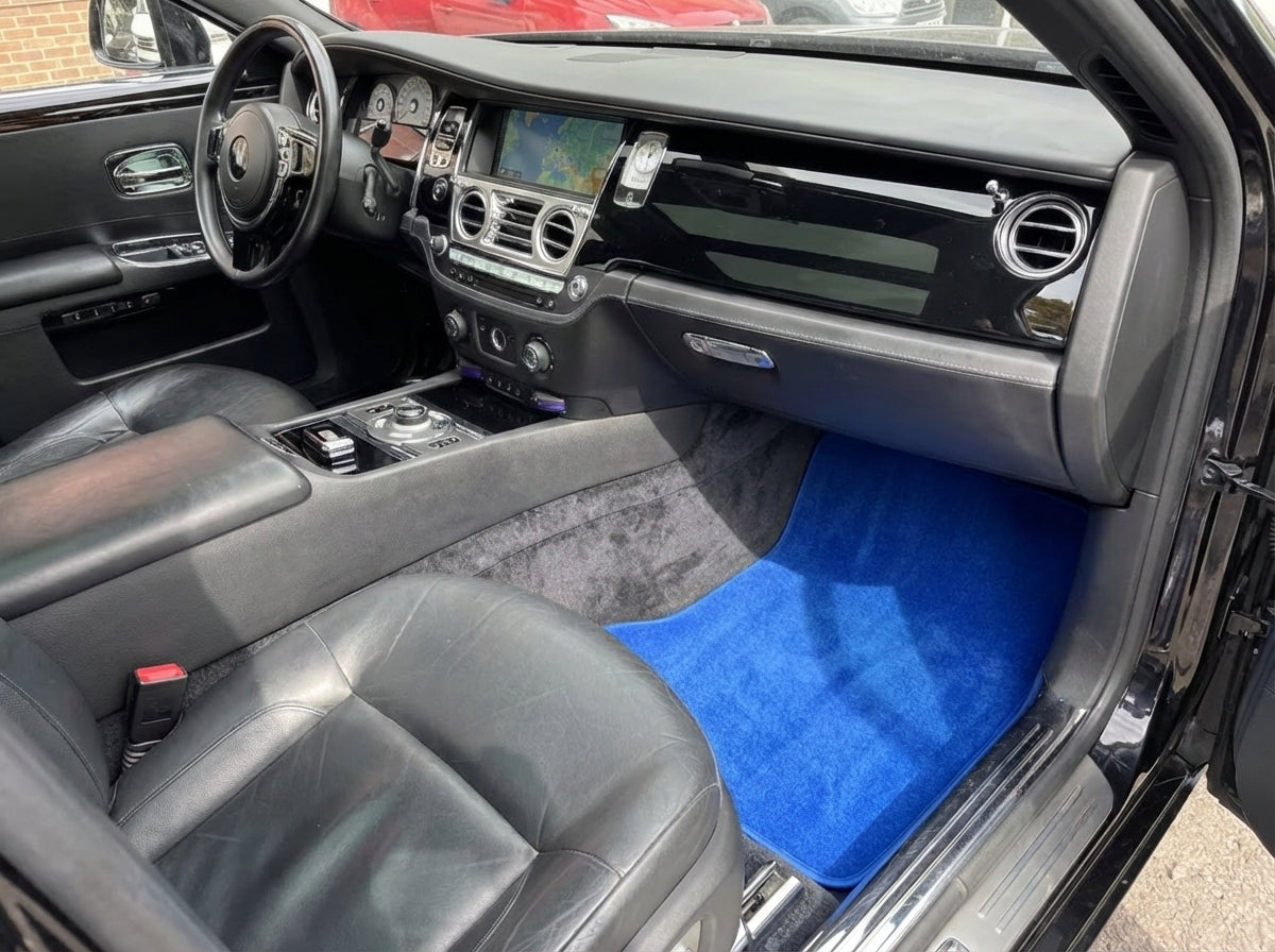 Alfombrillas para Rolls Royce Ghost Serie I (2010–2020) Azul