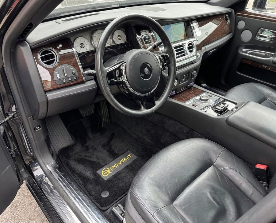 Tapis de voiture pour Rolls Royce Ghost Série I (2010–2020) ROVBUT Édition Limitée