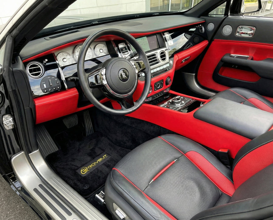 Tapis de voiture pour Rolls Royce Dawn Rr6 2016-2023 Rovbut Édition Limitée