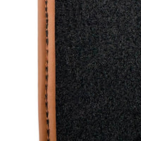 Ginger Color Sheepskin Floor Mats for Rolls-Royce Shadow (1965-1977) - AutoWin