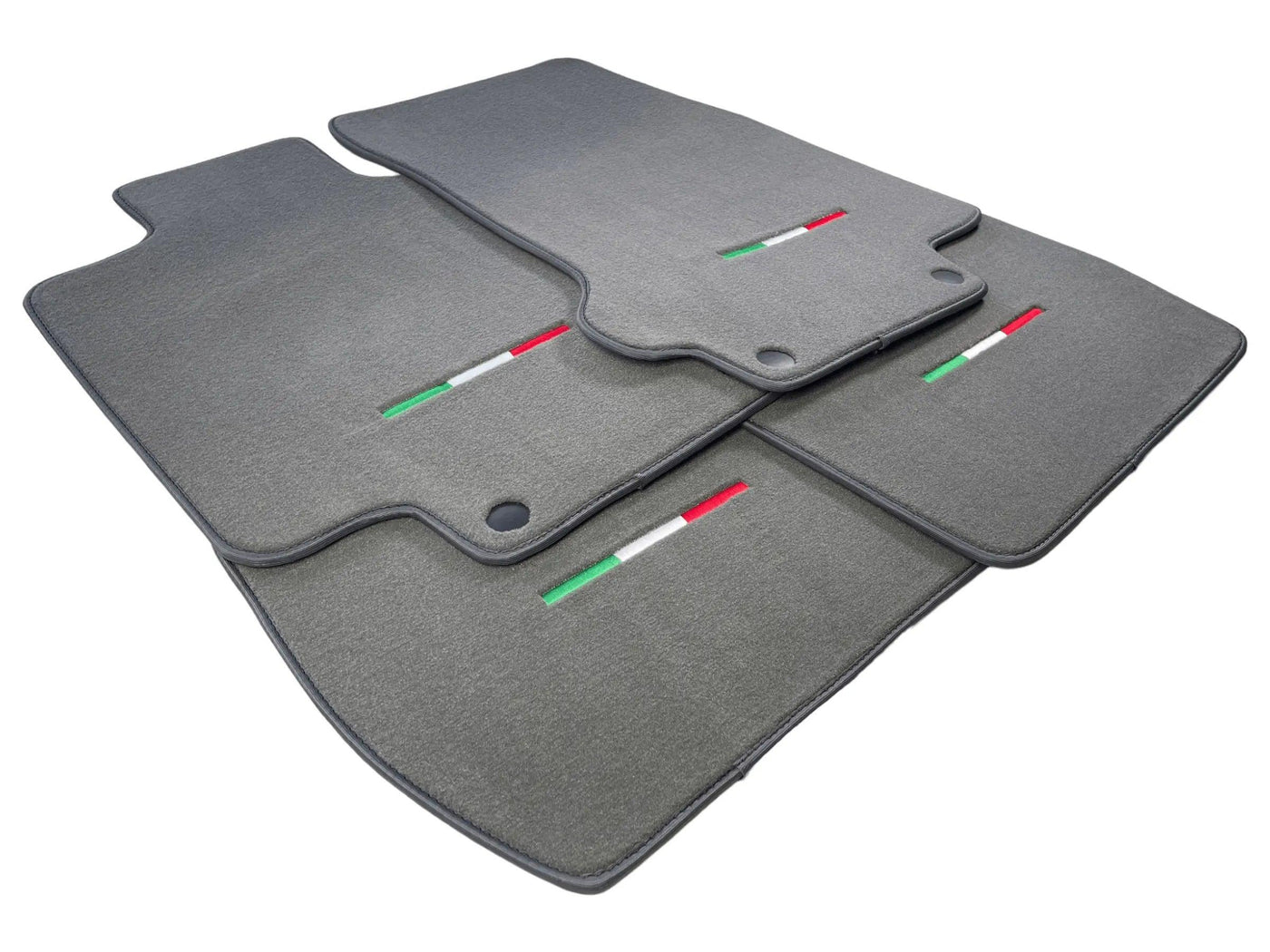 Gray Floor Mats For Maserati GranTurismo S (2008-2012) IT Edition - AutoWin