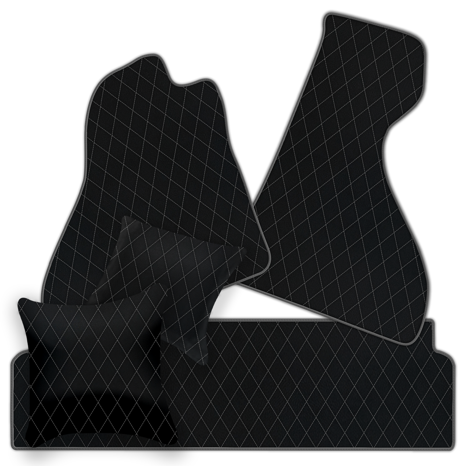 Floor Mats For Ferrari Mondial Convertible 1983-1993 Autowin Brand Italian Edition - AutoWin
