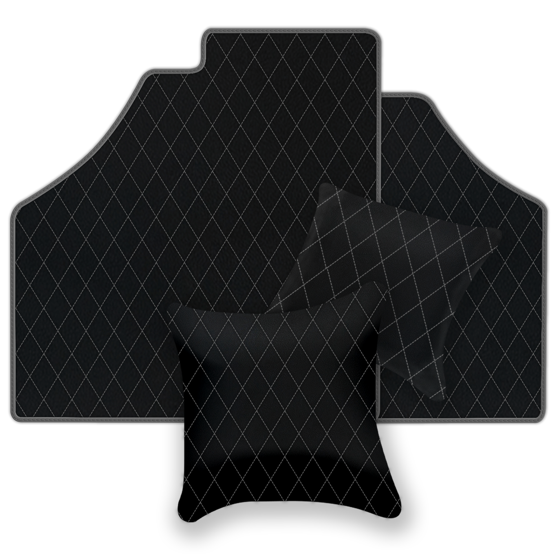 Customizable Leather Floor Mats A1 Edition for Ferrari Enzo (2002-2004) - AutoWin