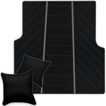 Luxury Black Leather Floor Mats for Rolls Royce Dawn 2016-2023