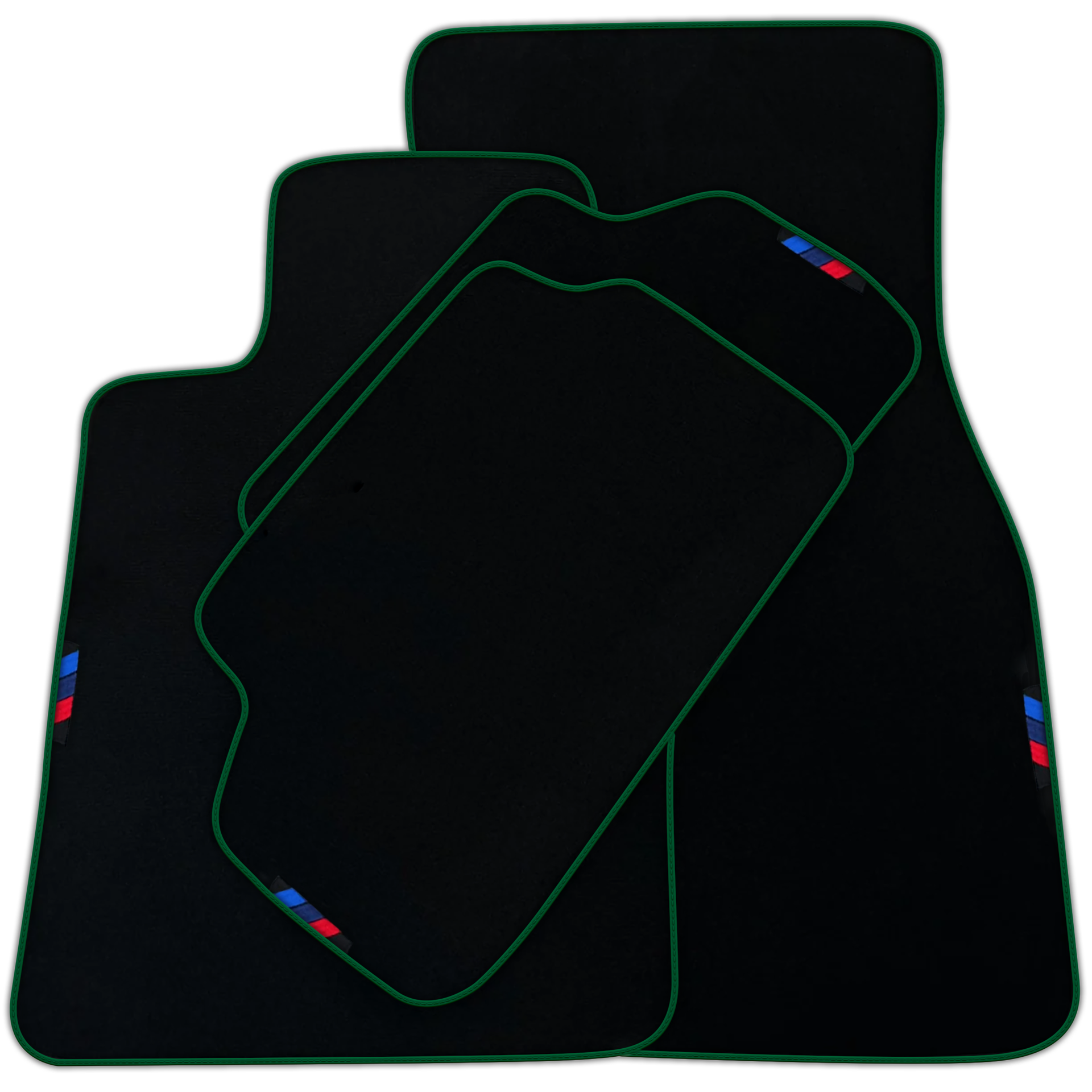 Black Floor Mats For BMW 1 Series F40 | Black Trim Autowin Brand | Various Trim Colors