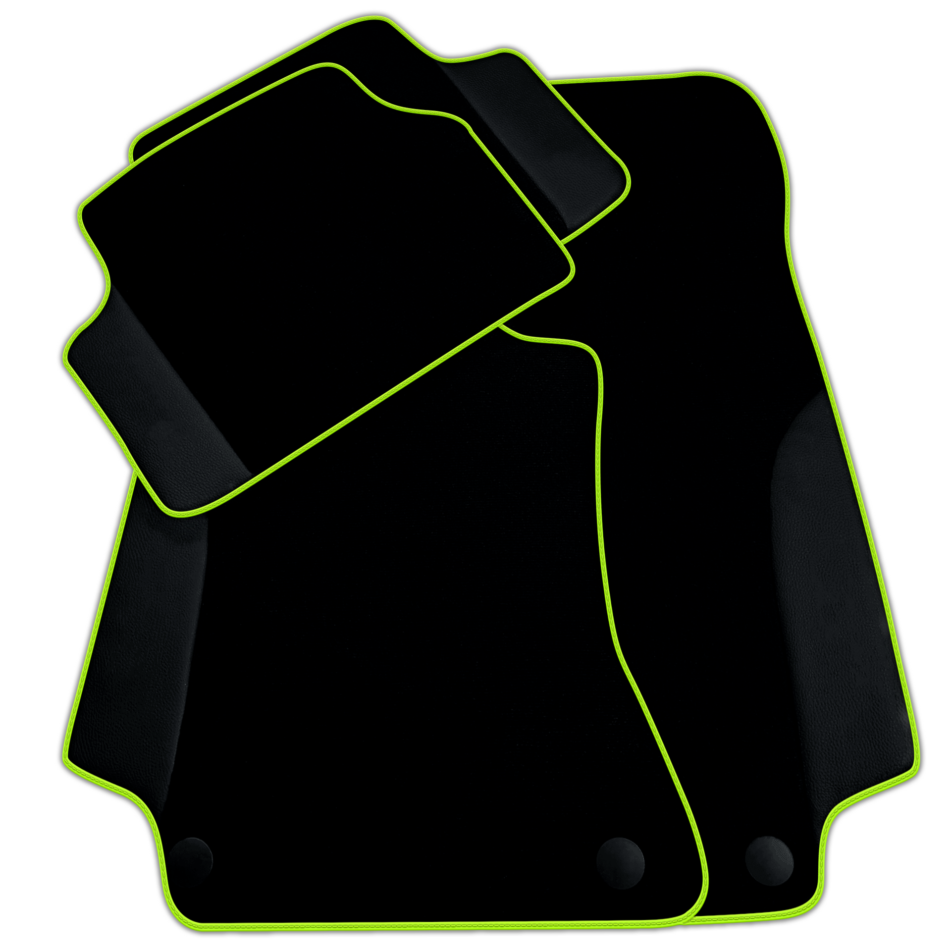 Customizable Black Floor Mats For Mercedes Benz A-Class W176 (2012-2018)