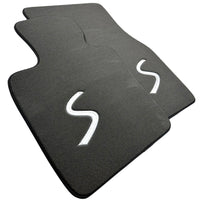 Grey Floor Mats for Mini Cabrio F57 Convertible (2016-2023) - AutoWin