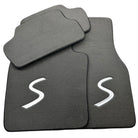 Grey Floor Mats for Mini Cabrio R52 Convertible (2004-2009) - AutoWin