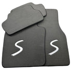 Grey Floor Mats for Mini Cabrio R52 Convertible (2004-2009) - AutoWin