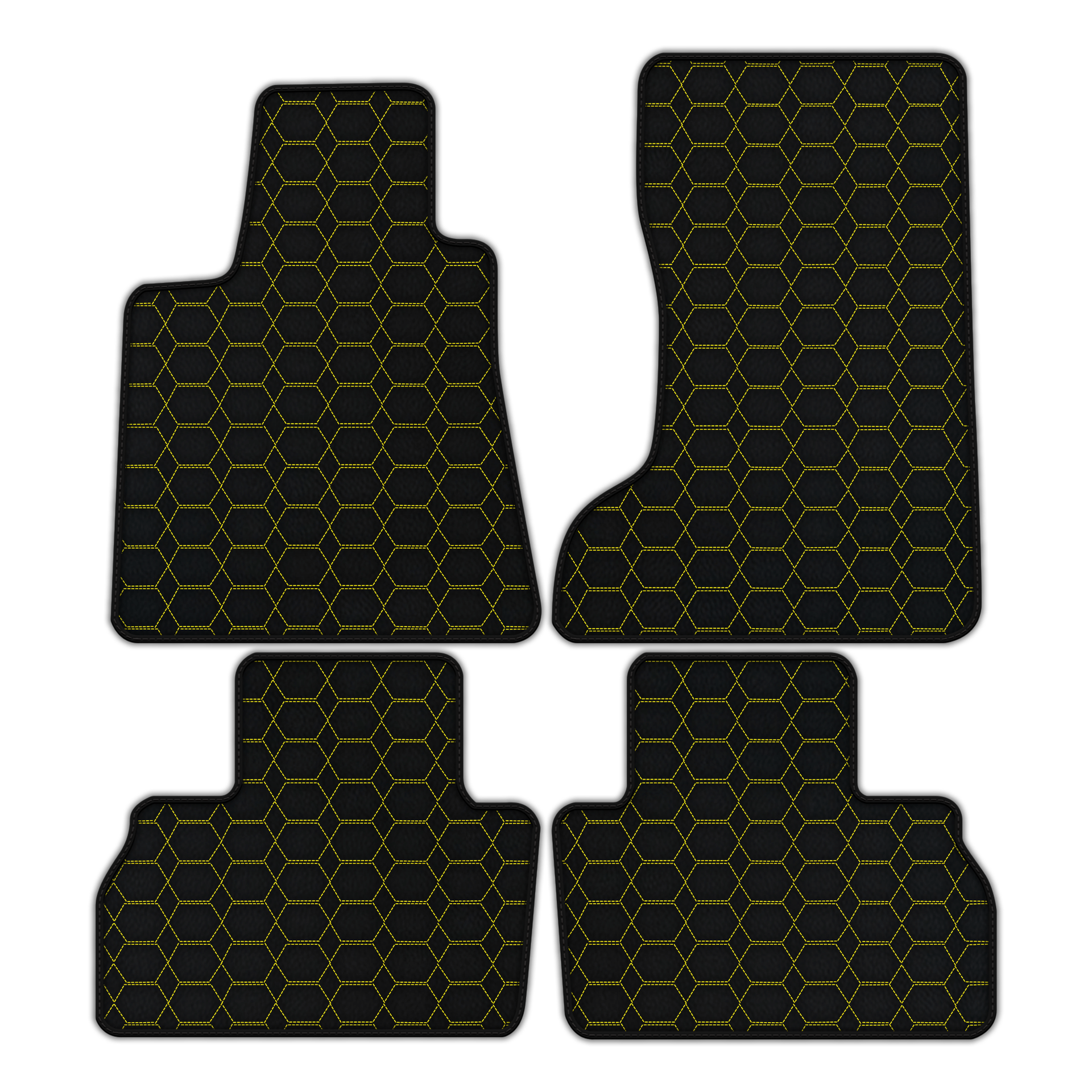 Customizable Leather Floor Mats for Maserati Levante (2017-2023)
