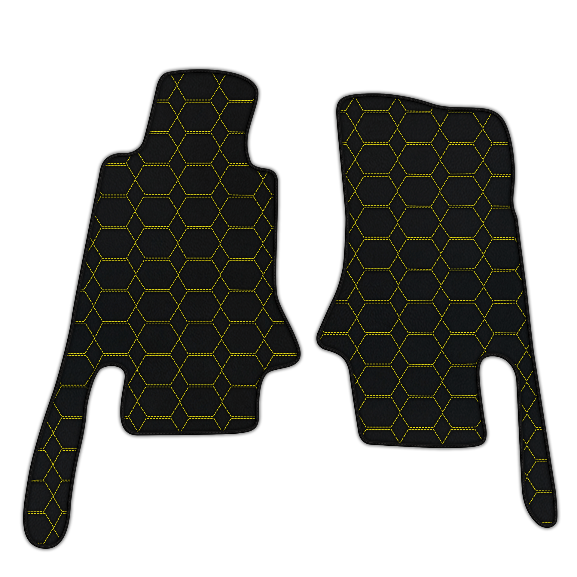 Customizable Leather Floor Mats for Chevrolet Corvette C5 (1997-2004)