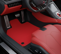 Alfombrillas rojas personalizadas para Lamborghini Huracan EVO (2019-2024)